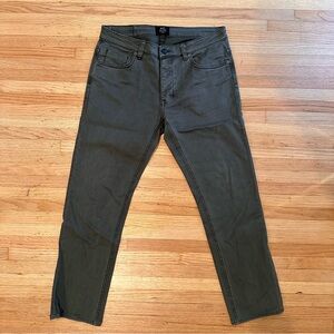 Neuw Denim Lou Slim Twill Pants - Military Green